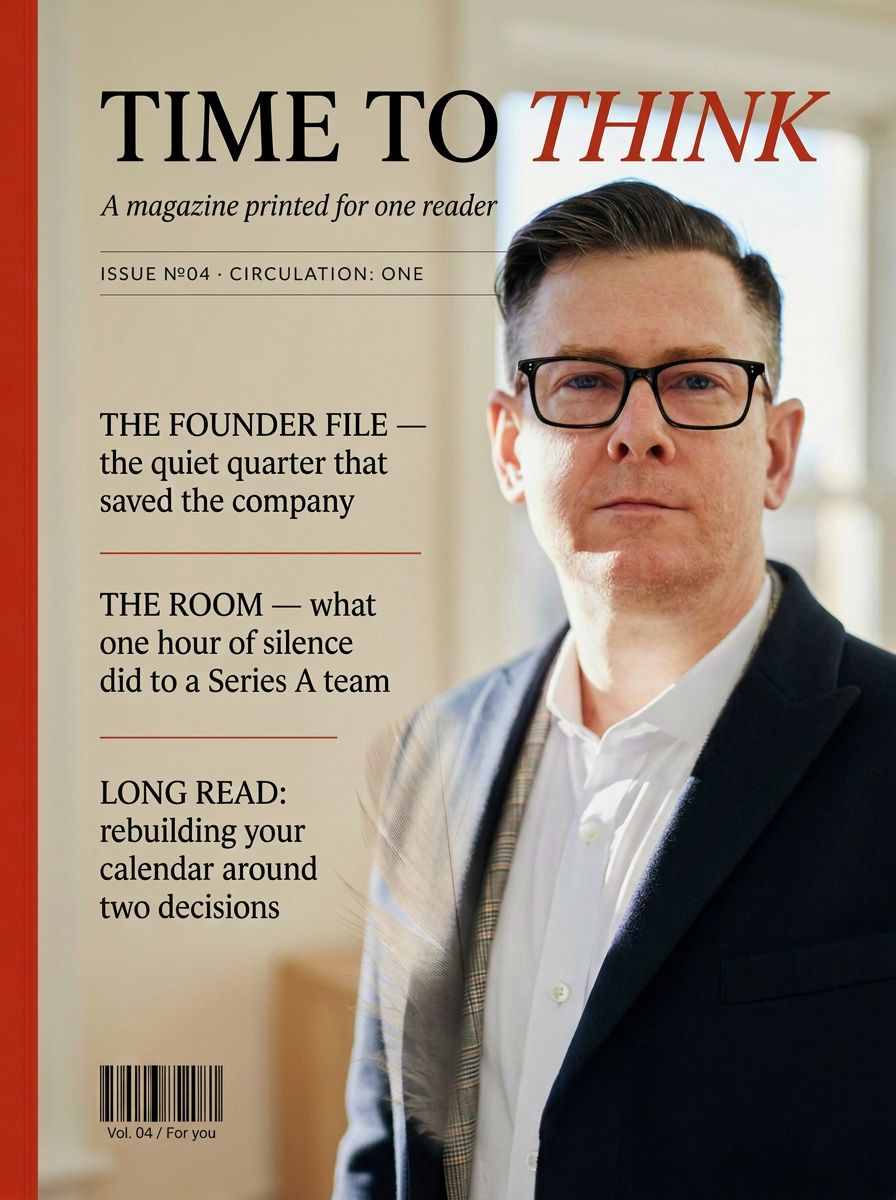 Time to Think — sample cover For Henrik